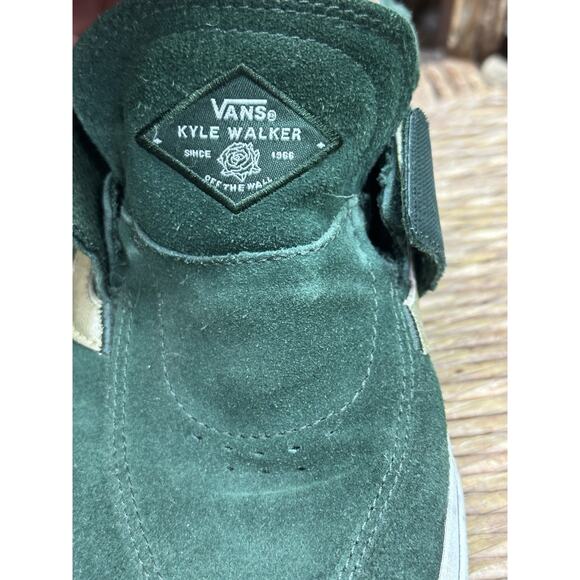 Vans Mens Kyle Walker Pro 2 Green White Suede Skateboarding Sneakers Size US 7.5 main image 6